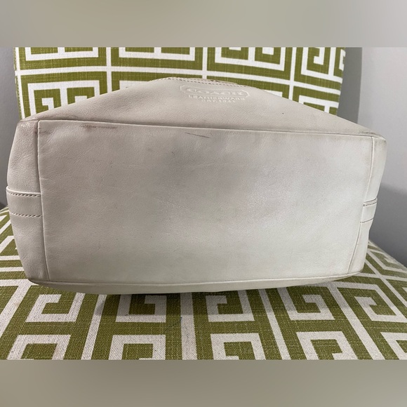 SOLD! COACH Signature Brown Jacquard Leather Bag & Turnlock Slim Envelope Wallet - Picture 12 of 15